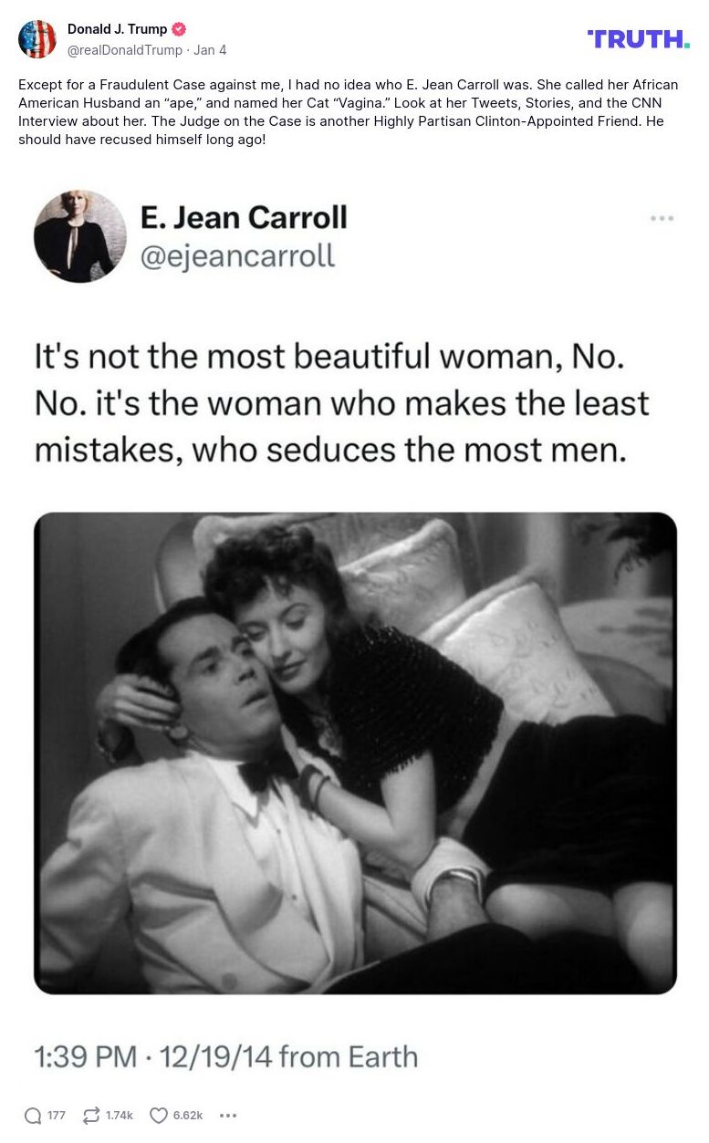 Post preview from Donald Trump