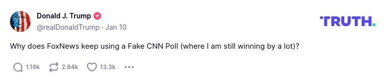 Post preview from Donald Trump