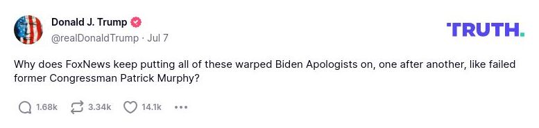 Post preview from Donald Trump