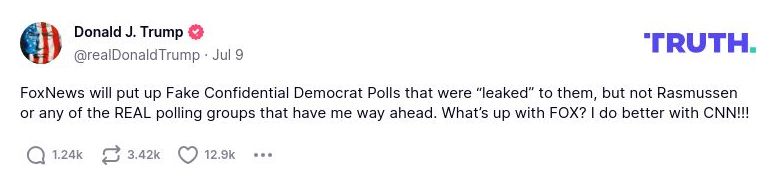 Post preview from Donald Trump