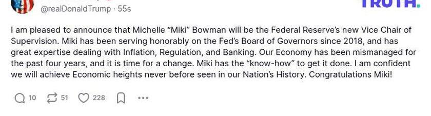 Post preview from Donald Trump