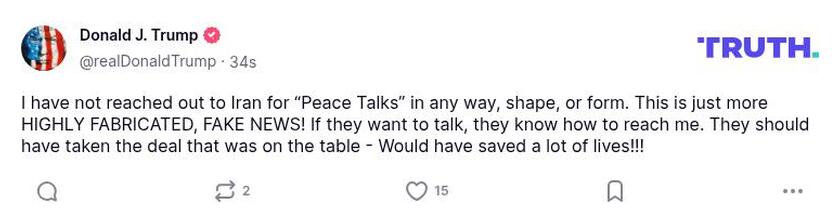 Post preview from Donald Trump