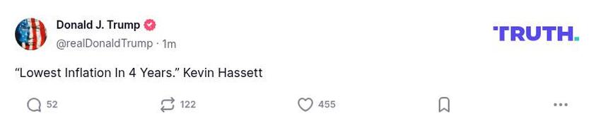 Post preview from Donald Trump