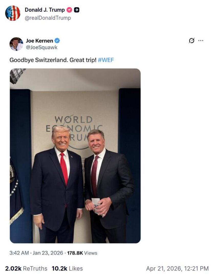 Post preview from Donald Trump