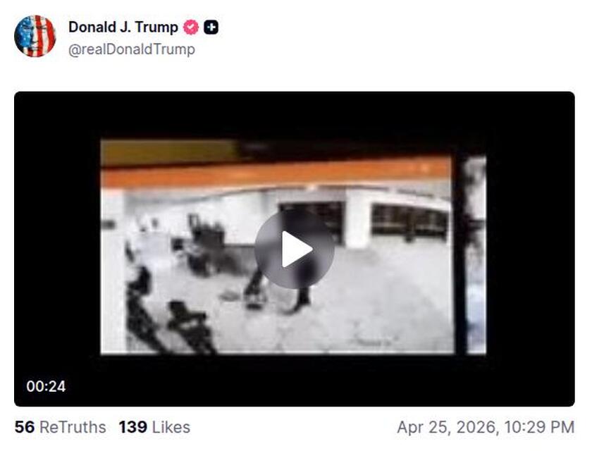 Post preview from Donald Trump