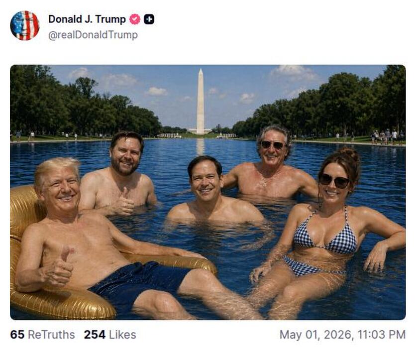 Post preview from Donald Trump