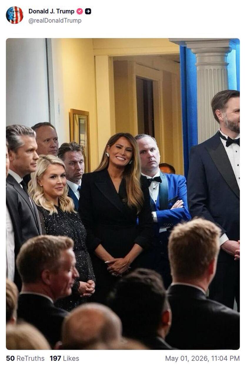Post preview from Donald Trump
