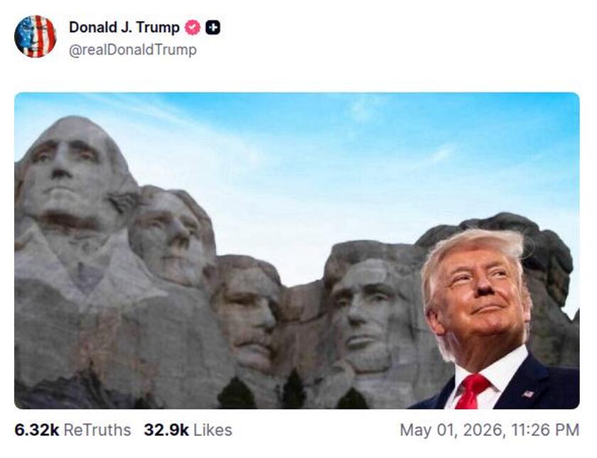Post preview from Donald Trump
