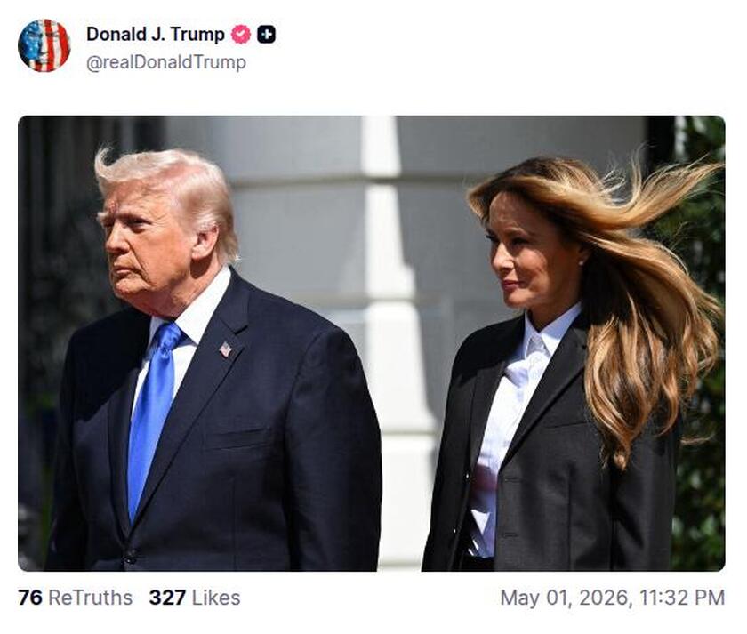Post preview from Donald Trump