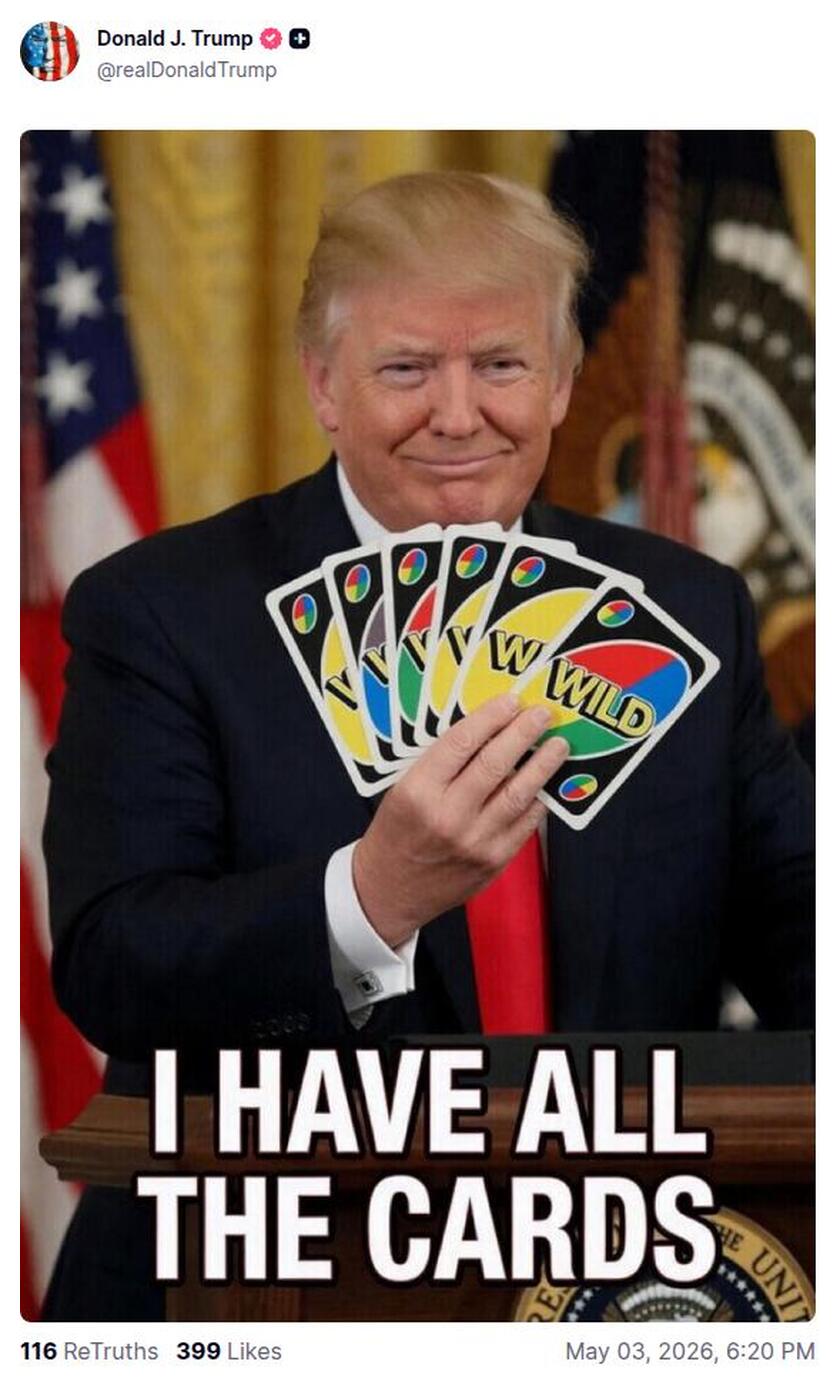 Post preview from Donald Trump