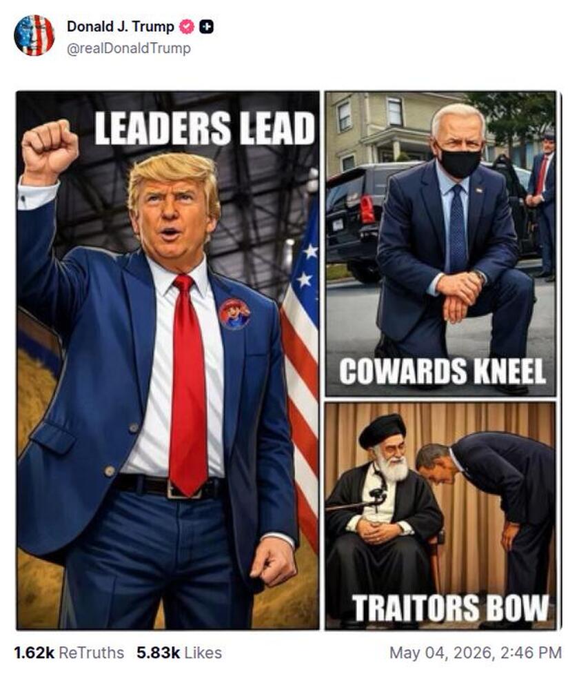 Post preview from Donald Trump