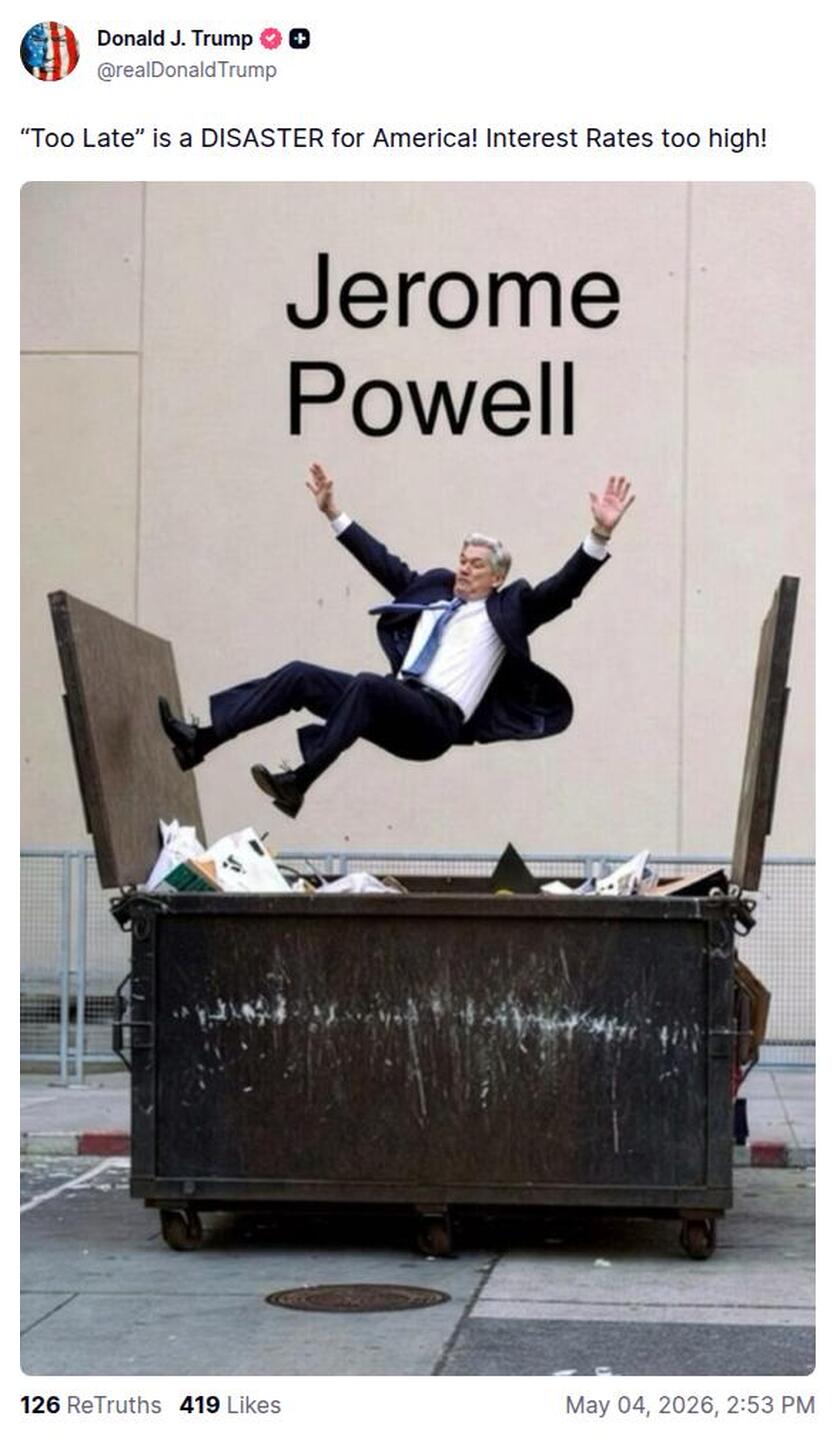 Post preview from Donald Trump