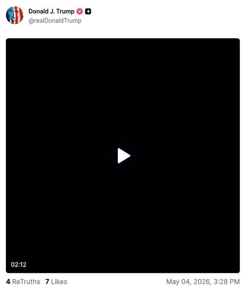 Post preview from Donald Trump