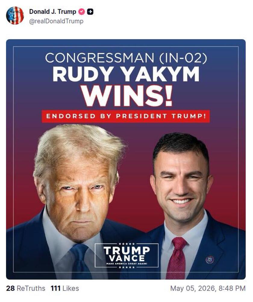 Post preview from Donald Trump