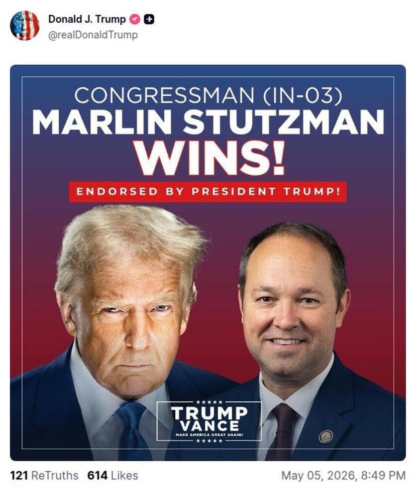 Post preview from Donald Trump