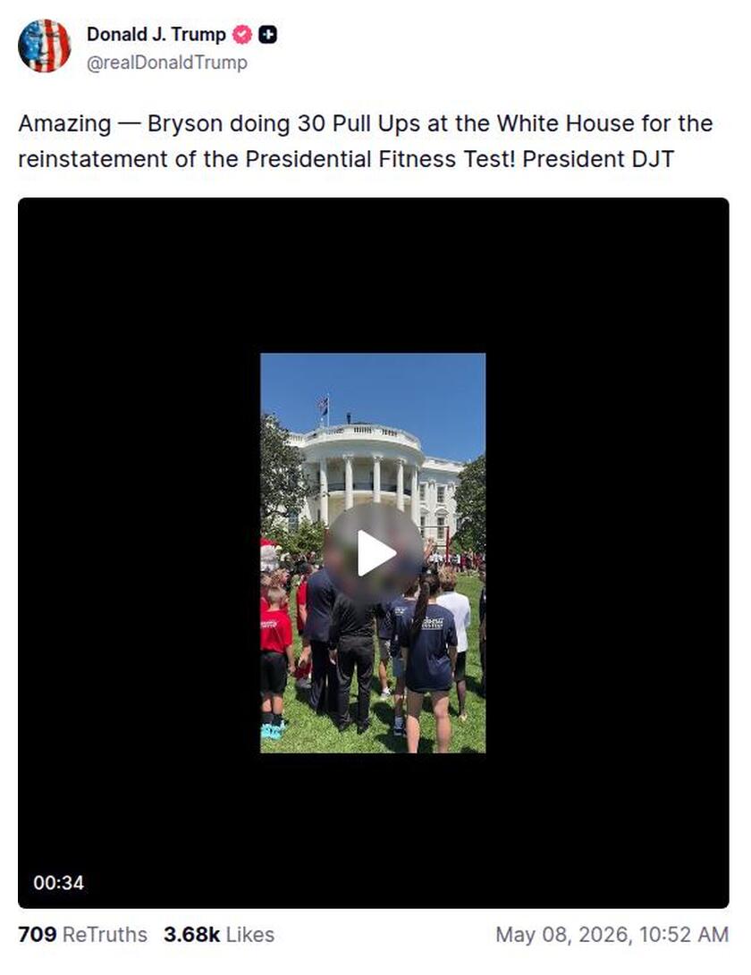Post preview from Donald Trump