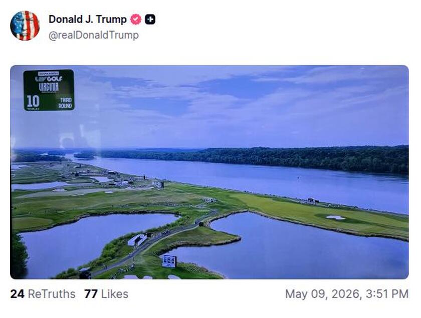 Post preview from Donald Trump