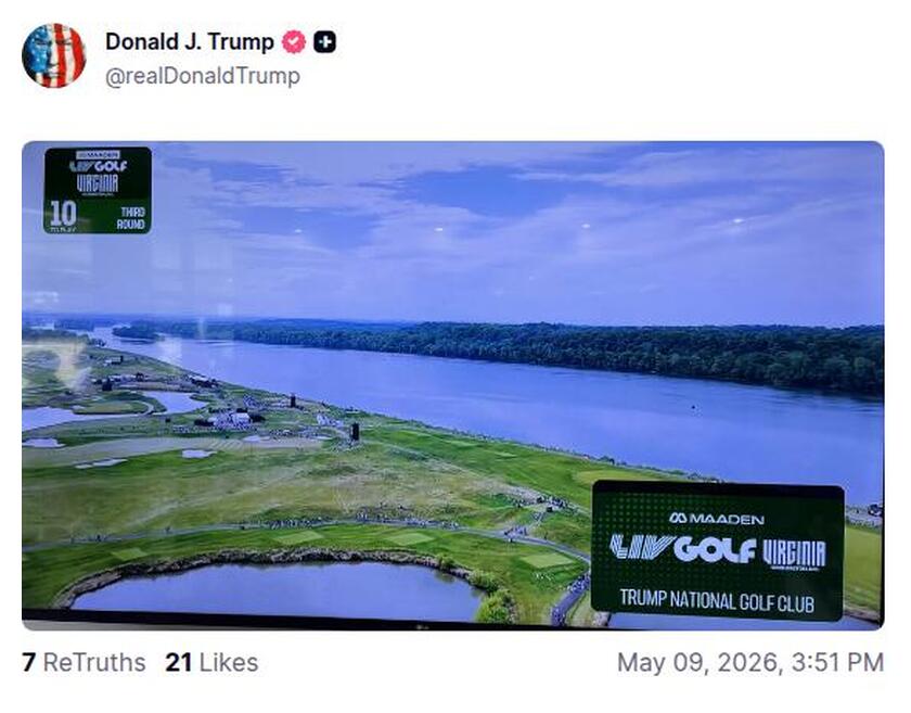 Post preview from Donald Trump