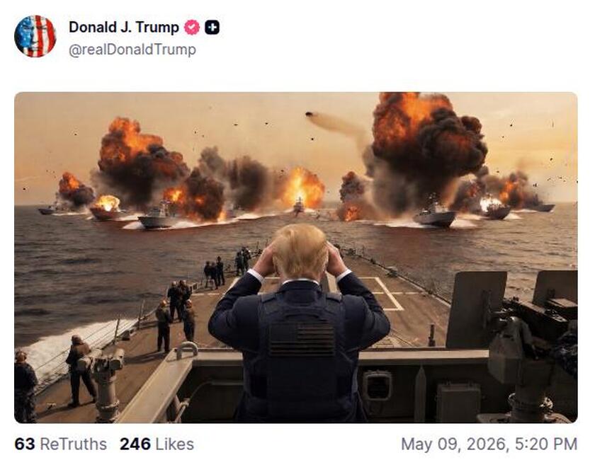Post preview from Donald Trump