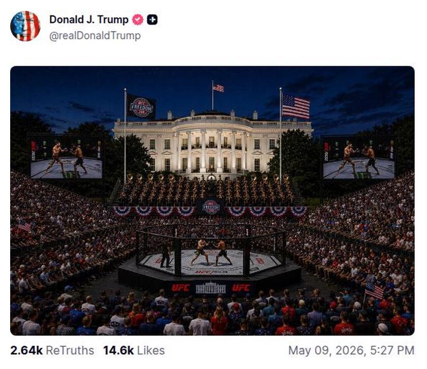 Post preview from Donald Trump