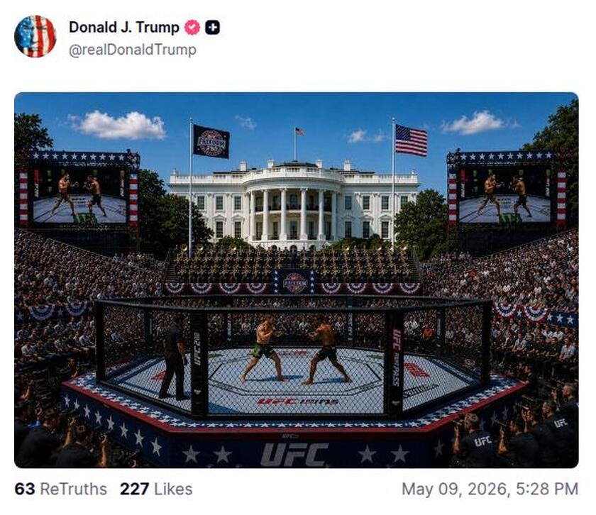 Post preview from Donald Trump