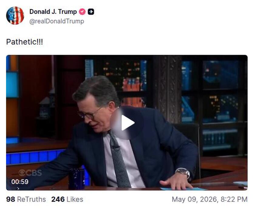 Post preview from Donald Trump