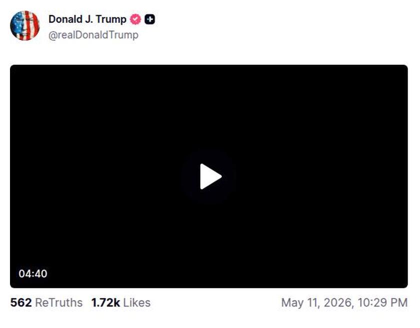Post preview from Donald Trump
