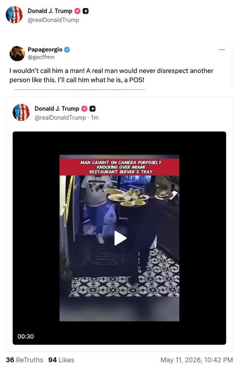 Post preview from Donald Trump