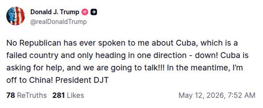 Post preview from Donald Trump