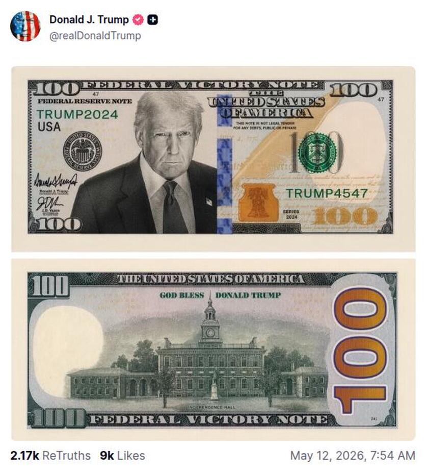Post preview from Donald Trump