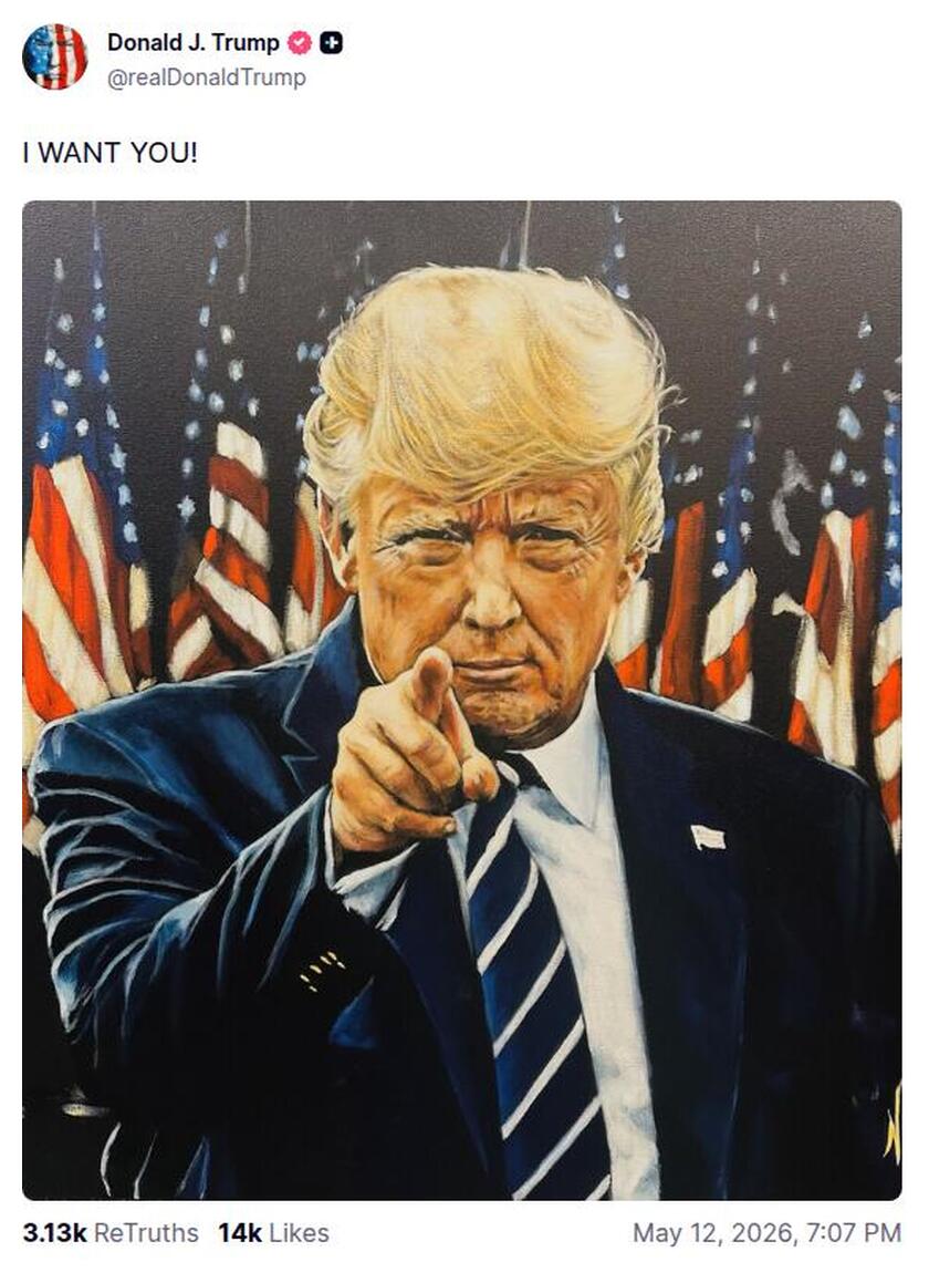 Post preview from Donald Trump
