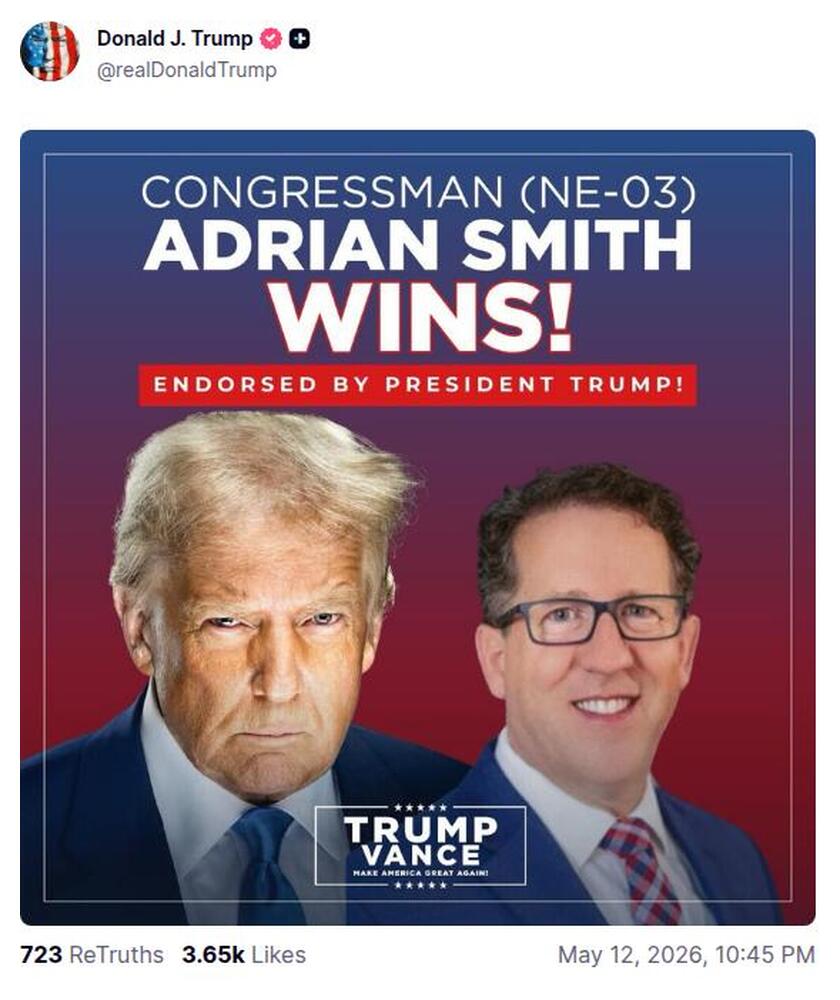 Post preview from Donald Trump