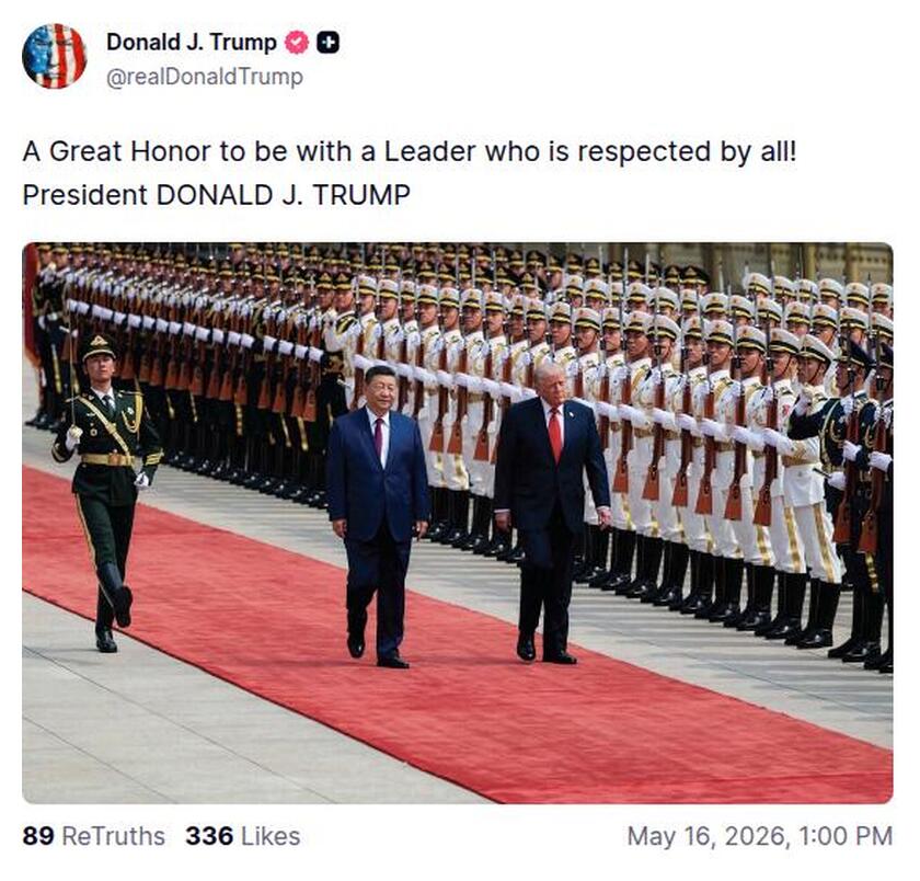 Post preview from Donald Trump