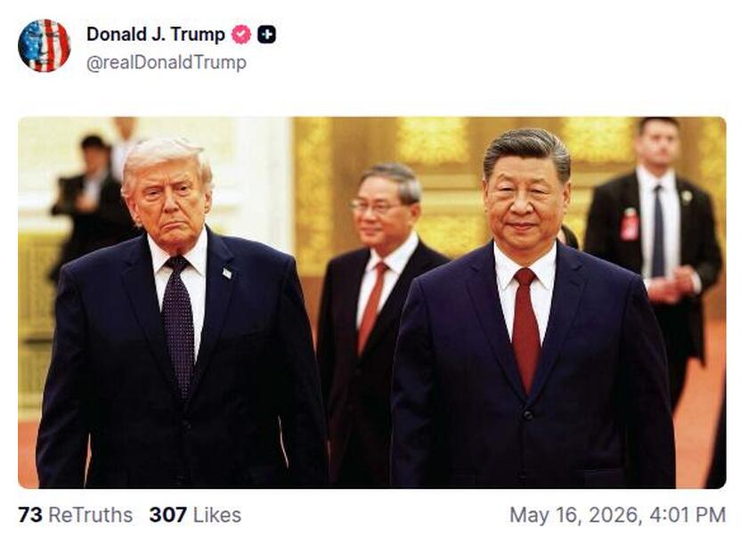 Post preview from Donald Trump