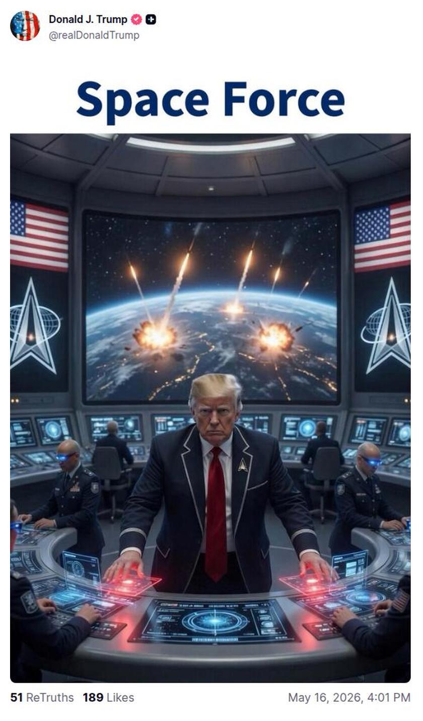 Post preview from Donald Trump