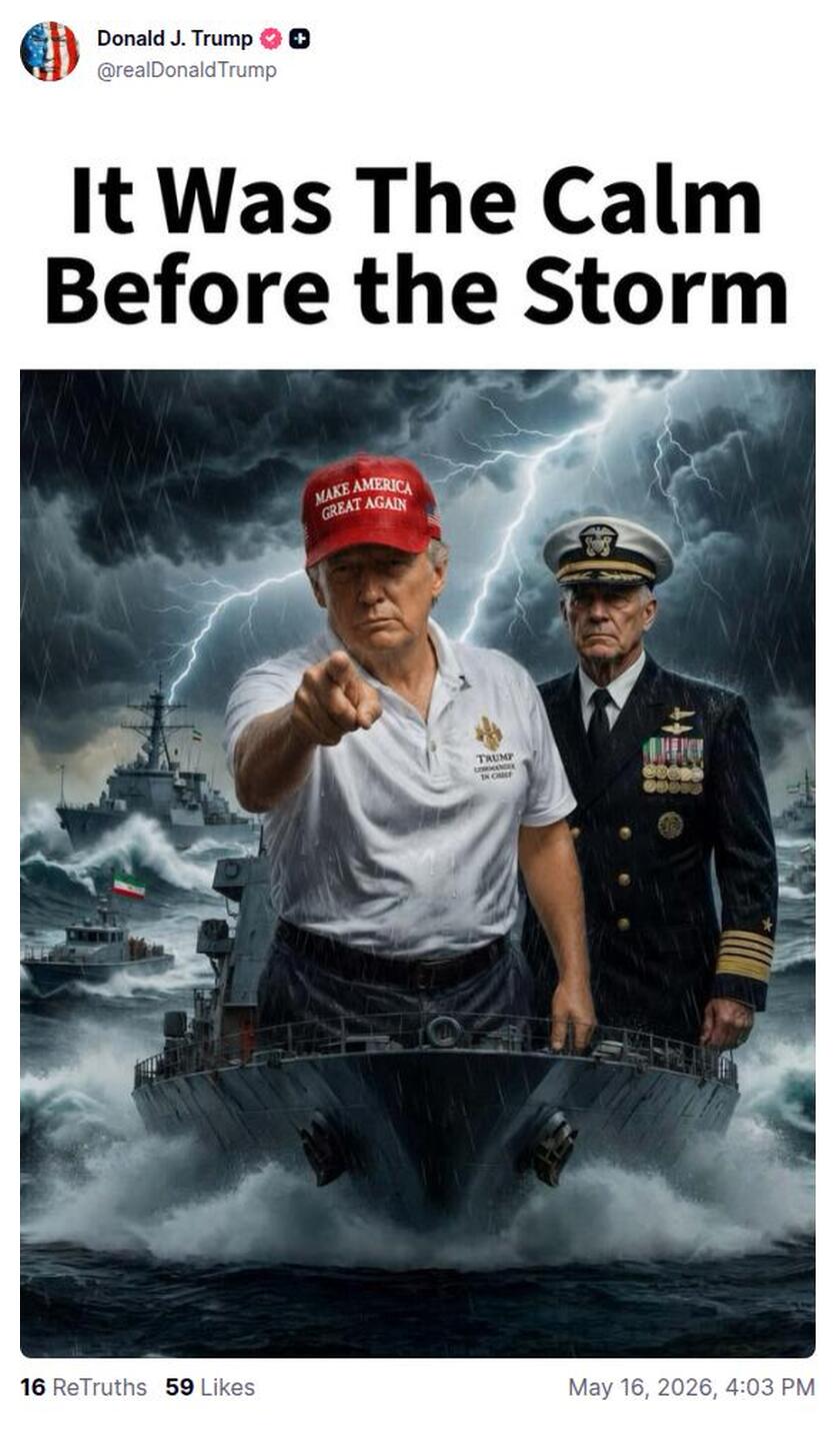 Post preview from Donald Trump