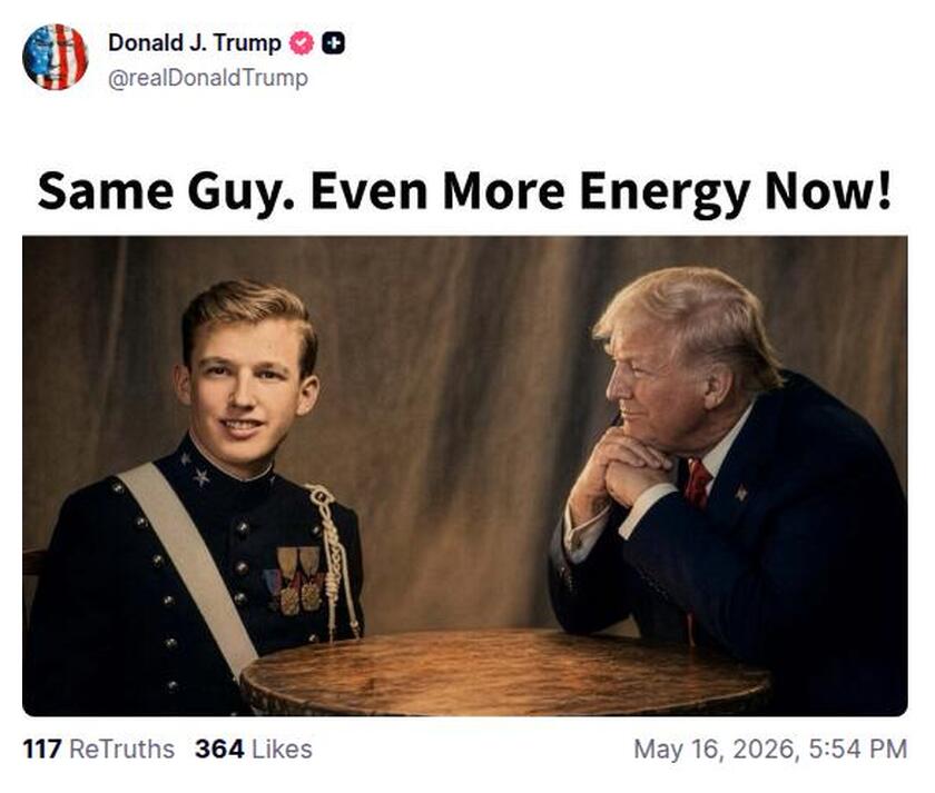 Post preview from Donald Trump