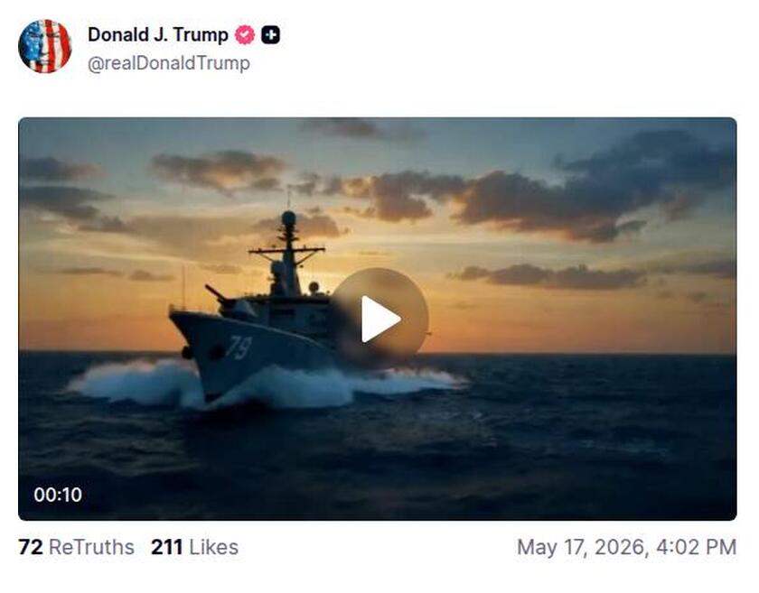 Post preview from Donald Trump