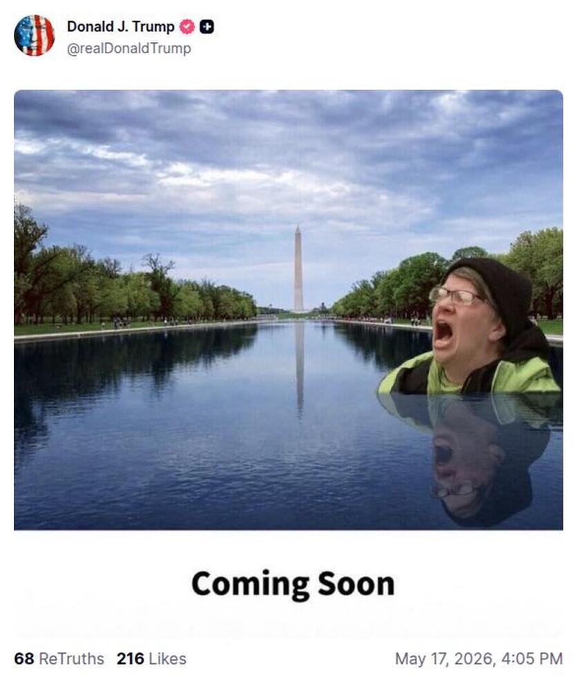 Post preview from Donald Trump