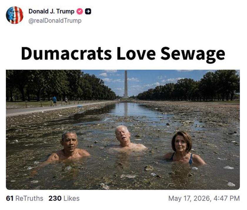 Post preview from Donald Trump