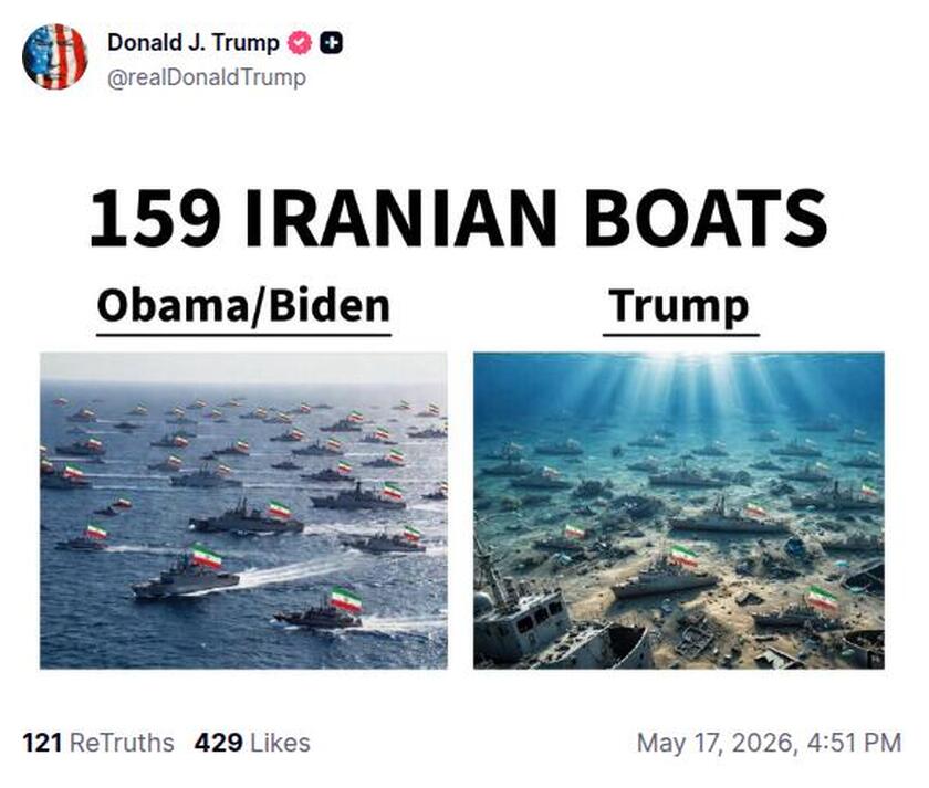 Post preview from Donald Trump