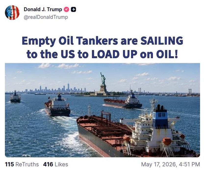 Post preview from Donald Trump