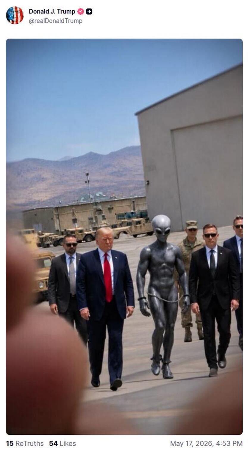 Post preview from Donald Trump