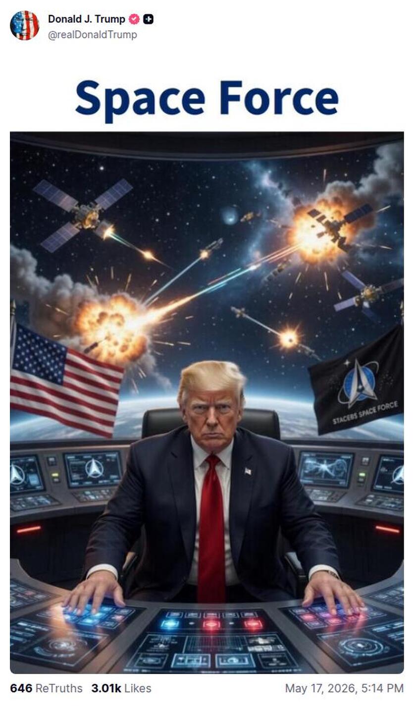 Post preview from Donald Trump