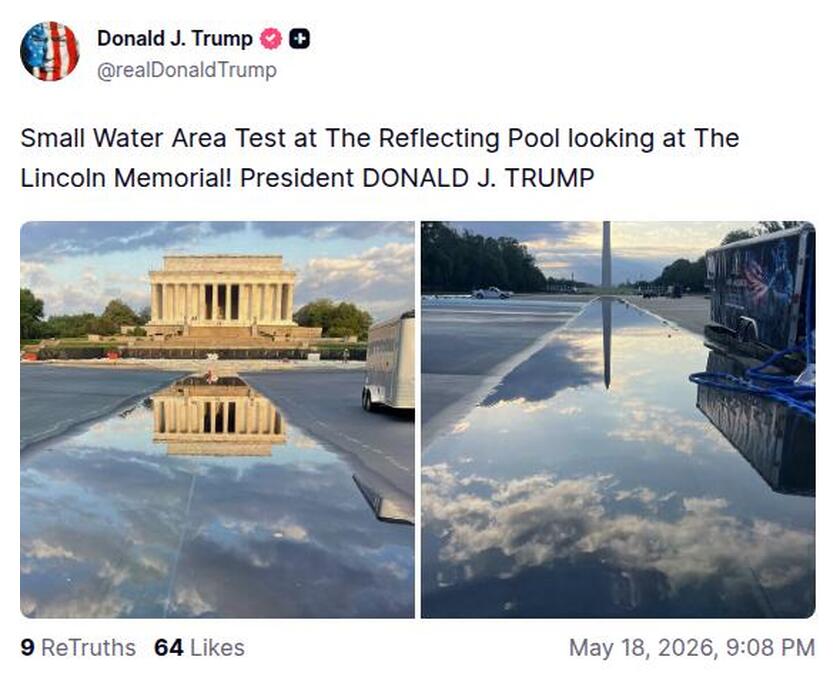 Post preview from Donald Trump