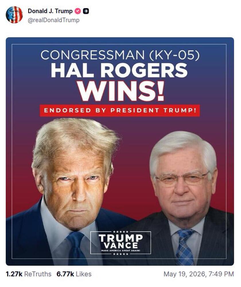 Post preview from Donald Trump