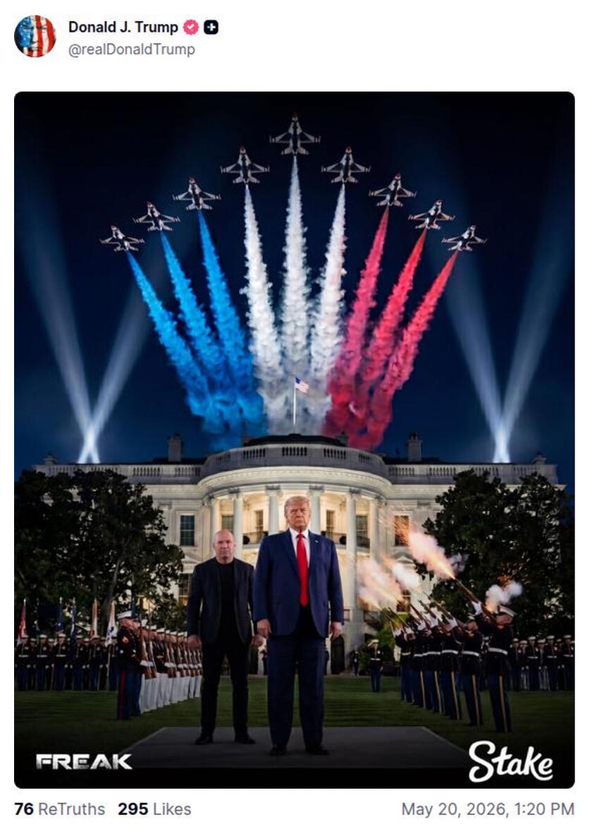 Post preview from Donald Trump