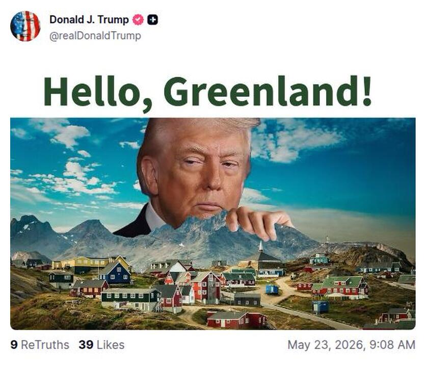 Post preview from Donald Trump