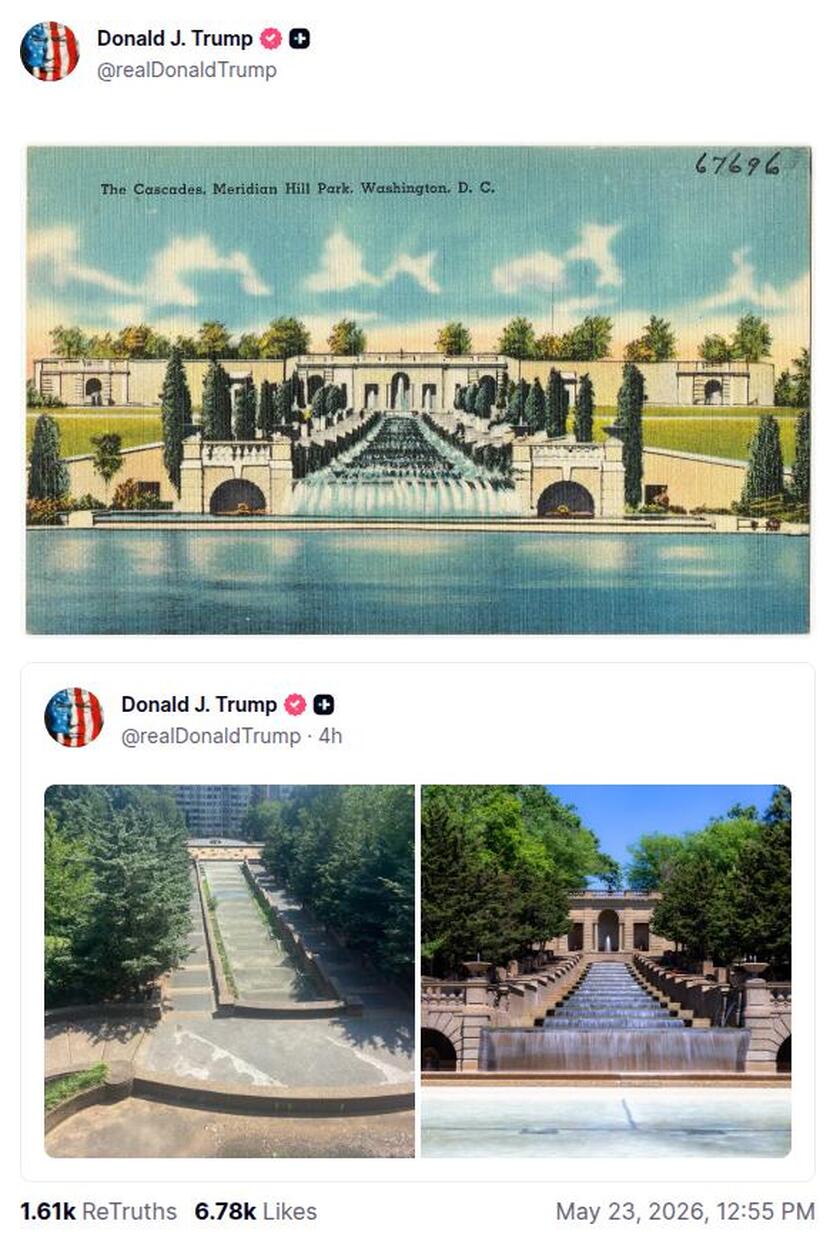 Post preview from Donald Trump