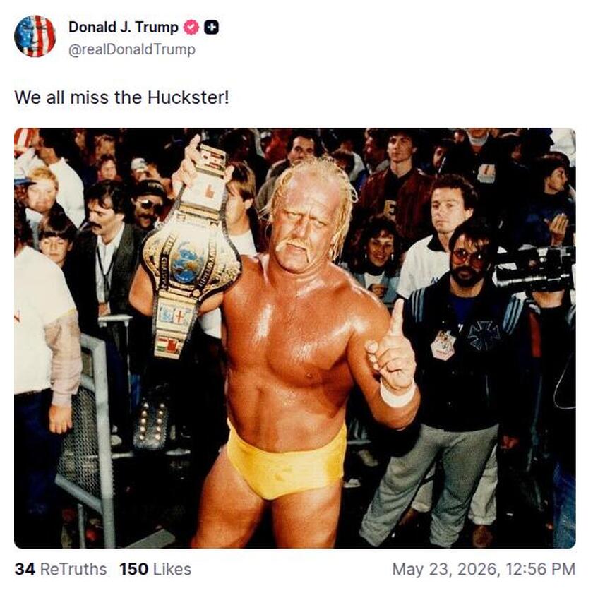 Post preview from Donald Trump